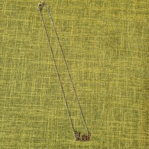 Silver Tone Leo Necklace